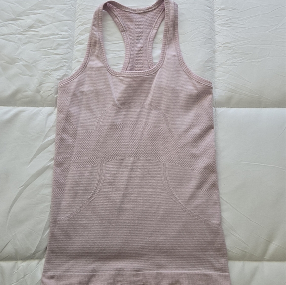 Lululemon Racerback Pink Tank Top - Picture 1 of 4
